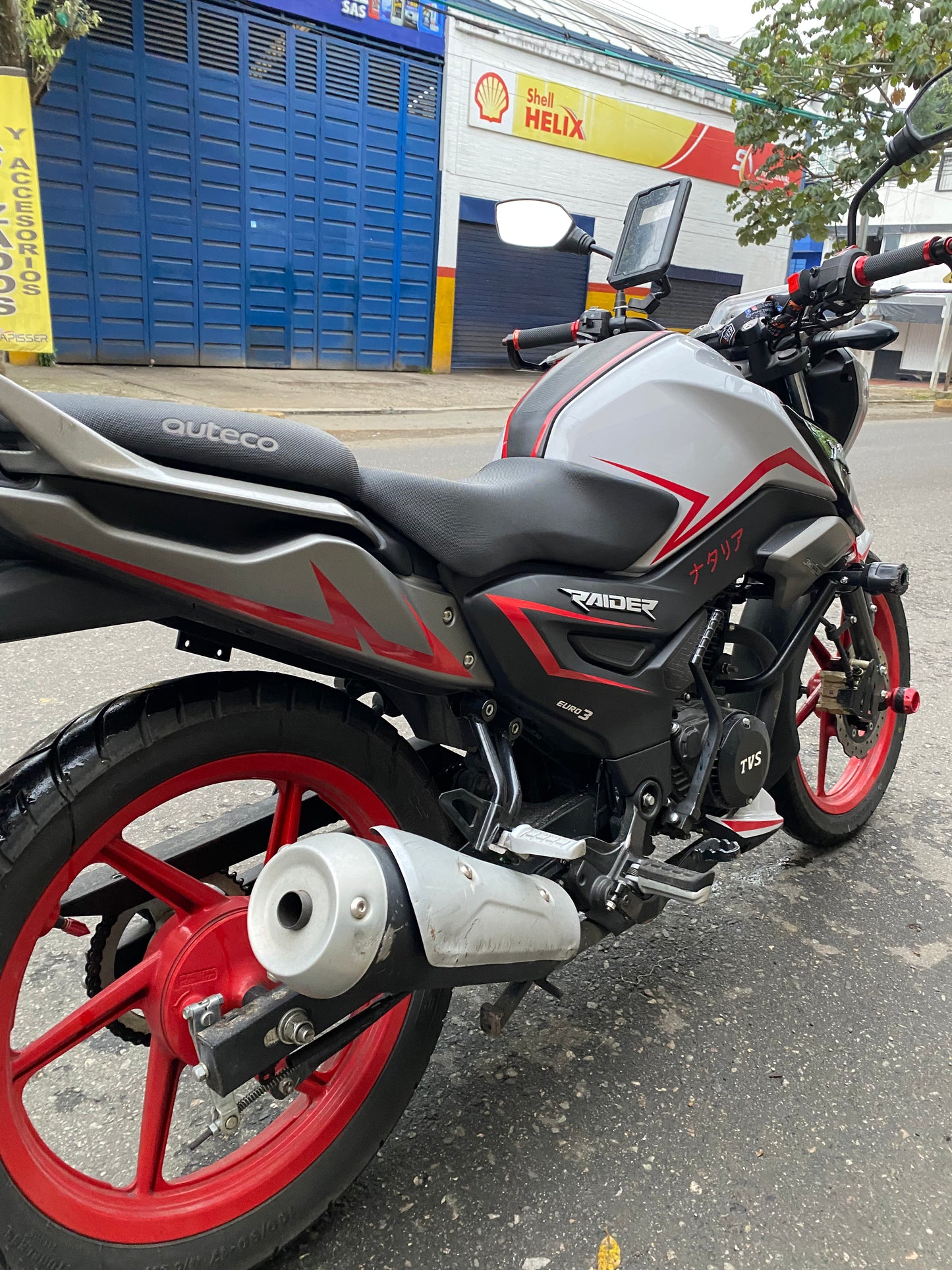 Kit Calcomanias Tvs Raider 125