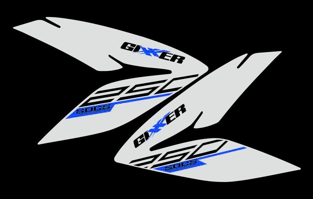 Calcomanias Gixxer 250 tipo original