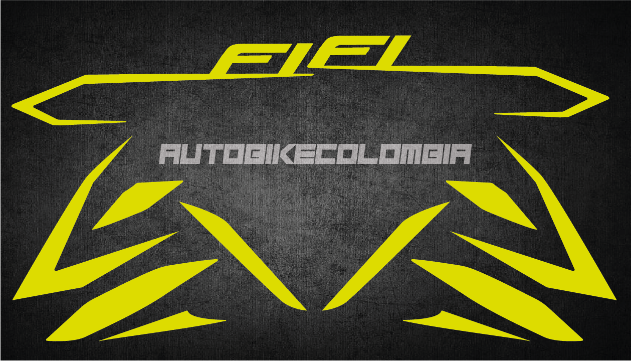 Calcomanias Apache 160/200 Fi/Carburada