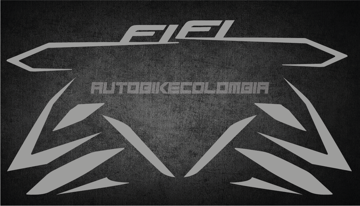 Calcomanias Apache 160/200 Fi/Carburada