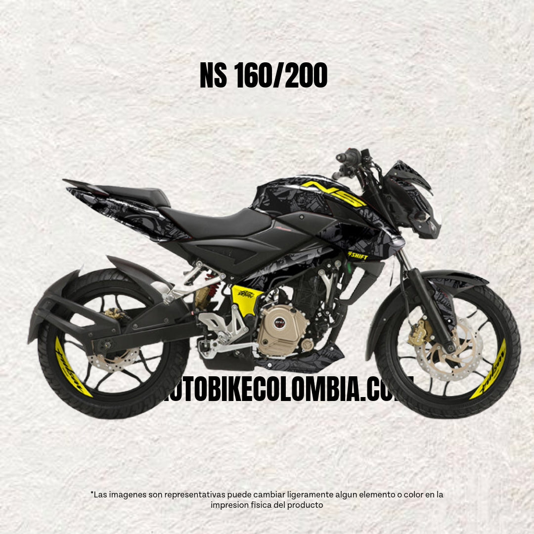 NS 160/200 BLACK Y