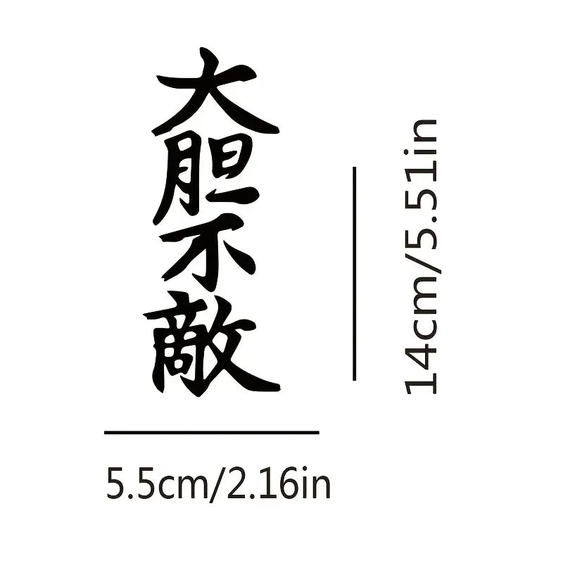 Calca Letras Chinas