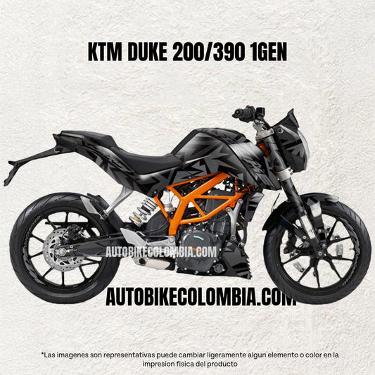 DUKE 200/390 GEN1 GRAY BLACK