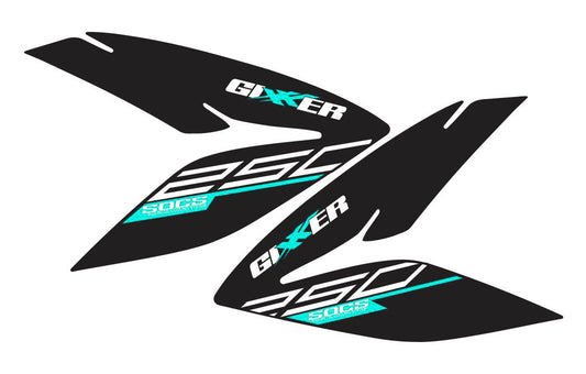 Calcomanias Gixxer 250 tipo original black