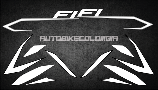Calcomanias Apache 160/200 Fi/Carburada