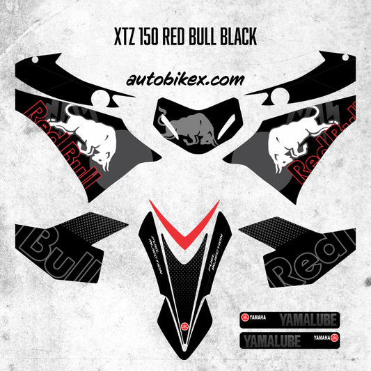 XTZ 150 RED BULL BLACK