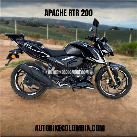 Calcomanias Apache 160/200 Fi/Carburada