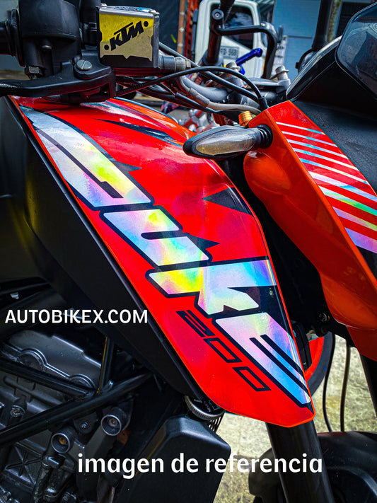 CALCOMANIAS DUKE 200 TIPO ORIGINAL 2