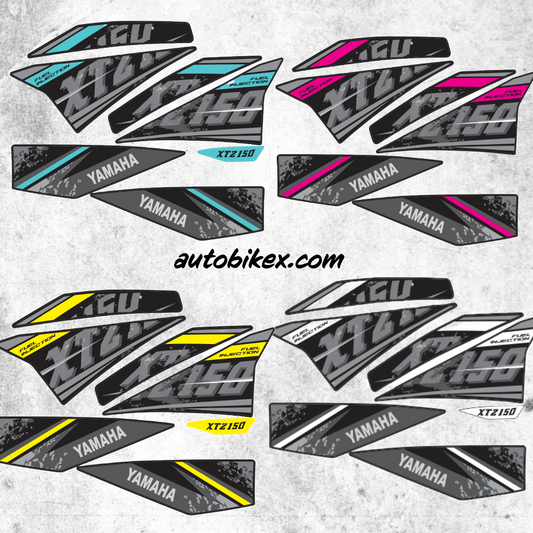 CALCOMANIAS XTZ 150 TIPO ORIGINAL