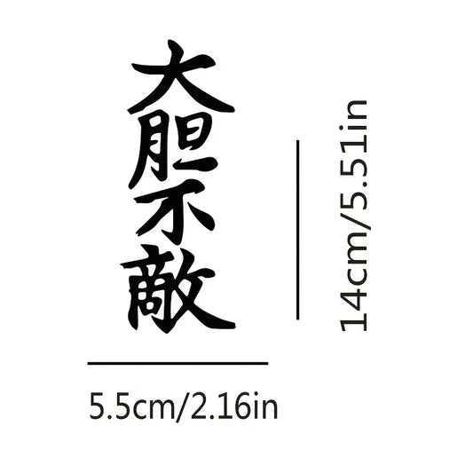 Calca Letras Chinas