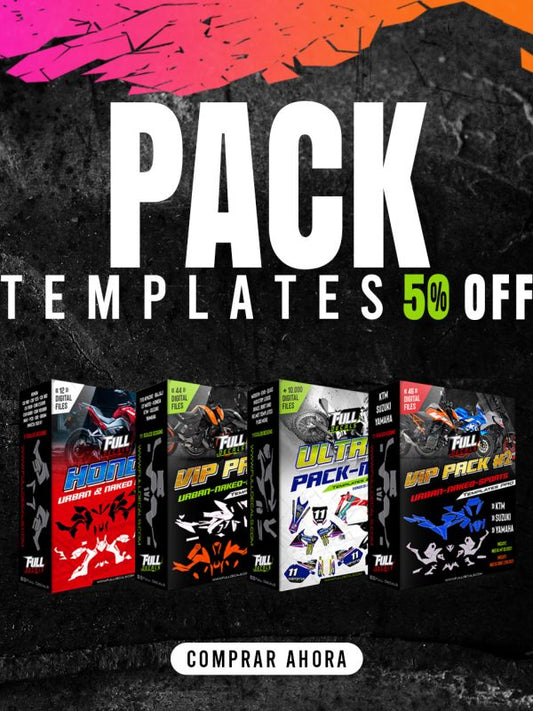 Mega Pack de Calcomanías para Motos – Edición Diseñadores y Emprendedores