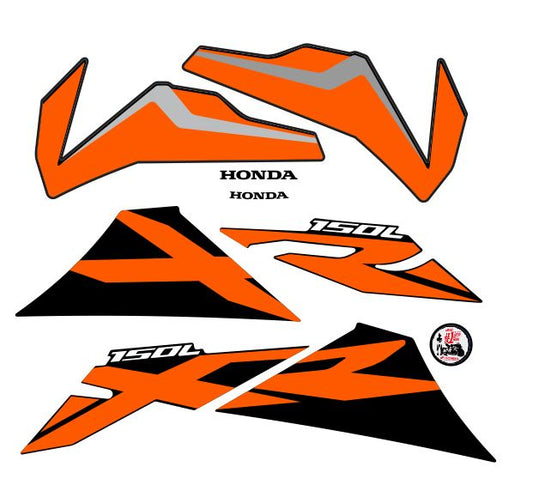 Calcomanias XR150L Tipo original